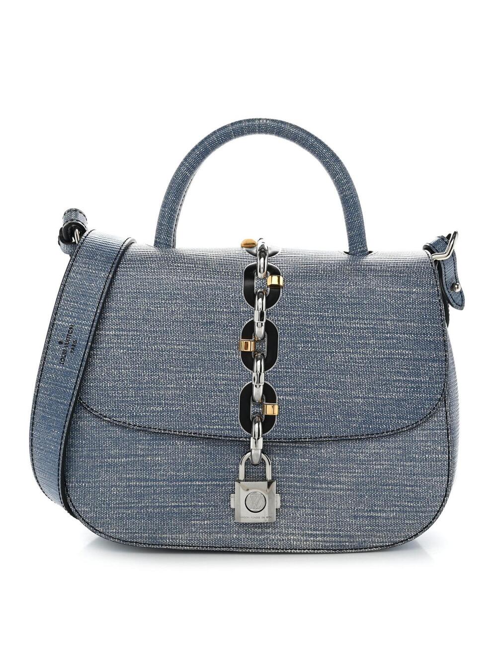 Louis Vuitton Epi Chain It Bag Pm Blue #362030L15B